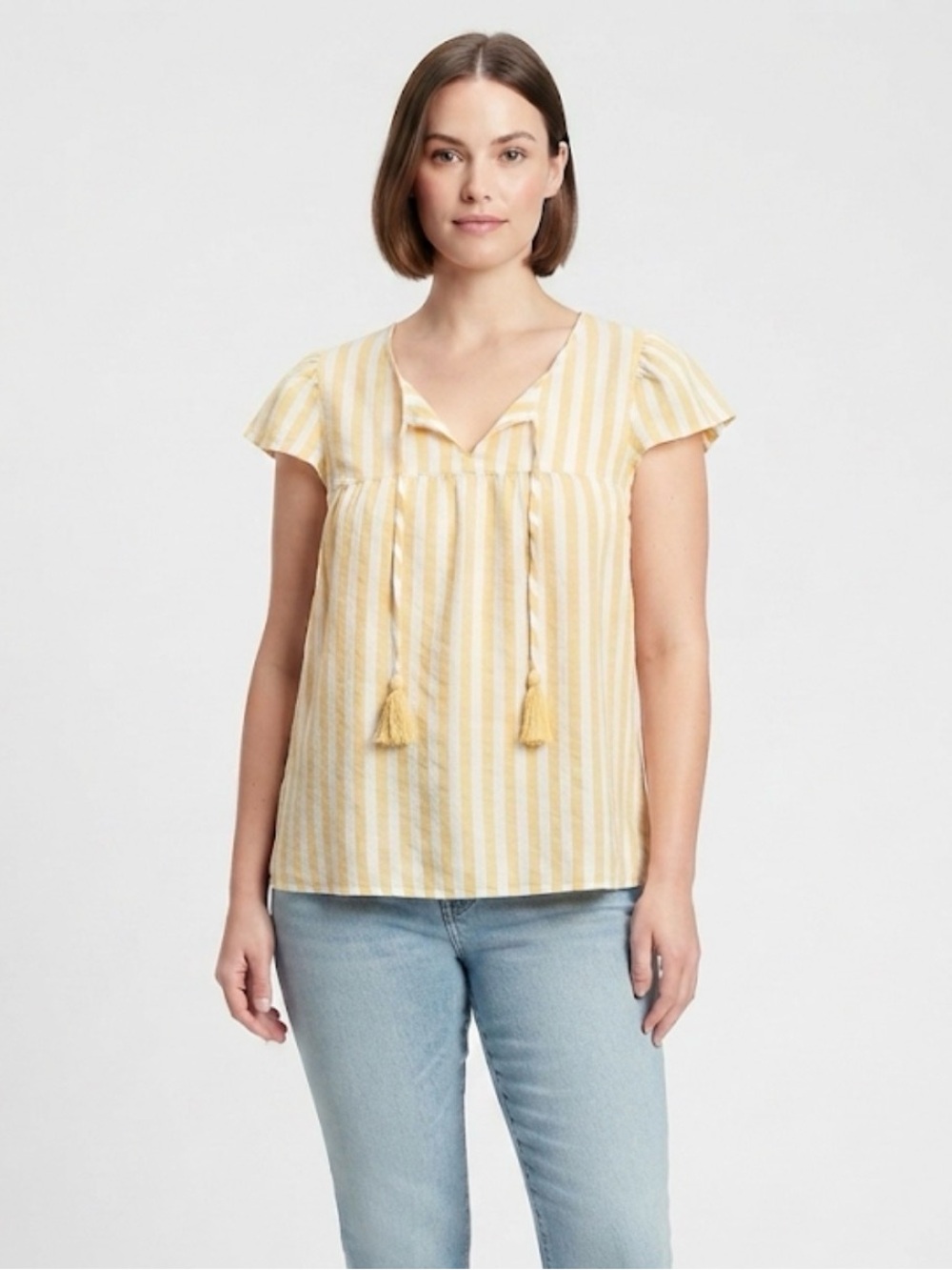 St. John’s Bay Stripe Cotton Top